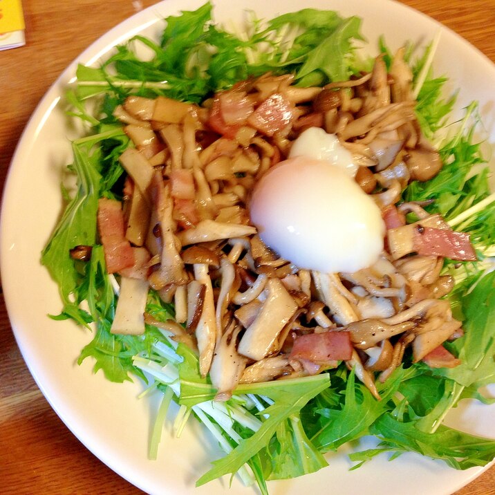 きのこの温サラダ レシピ 作り方 By Igaiga30 楽天レシピ